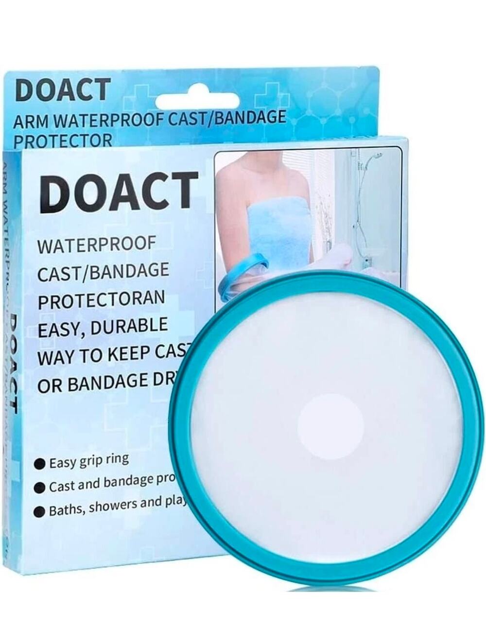 New waterproof arm cast cover for shower, Reusable long sleeve